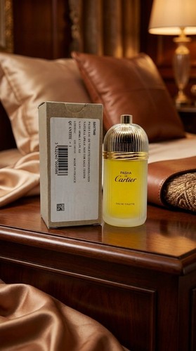 Pasha de Cartier EDT 3.3 oz 100 ml for Men NEW No Cap Brown Box