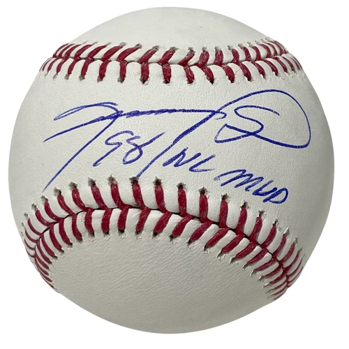 Sammy Sosa Signed Autographed ROMLB Baseball w/ 98 NL MVP Beckett Wit BAS COA