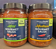 Specially Selected Mild & Medium Gourmet Salsa 16oz 453g (2 Jars)