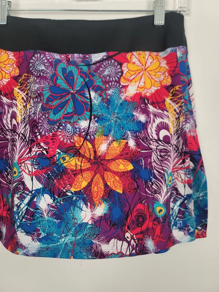 Skirt Sports Cycling Skort Women's Small Padded Nylon Spandex Blend Bike - Image 3 of 4