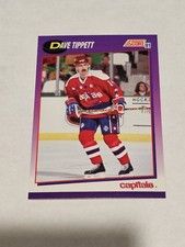 Dave Tippett #437 1991-92 Score American Washington Capitals