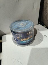 DVD-R 50 Pack 120 min 4.7 GB 8x Write Speed Fujifilm Recordable media New