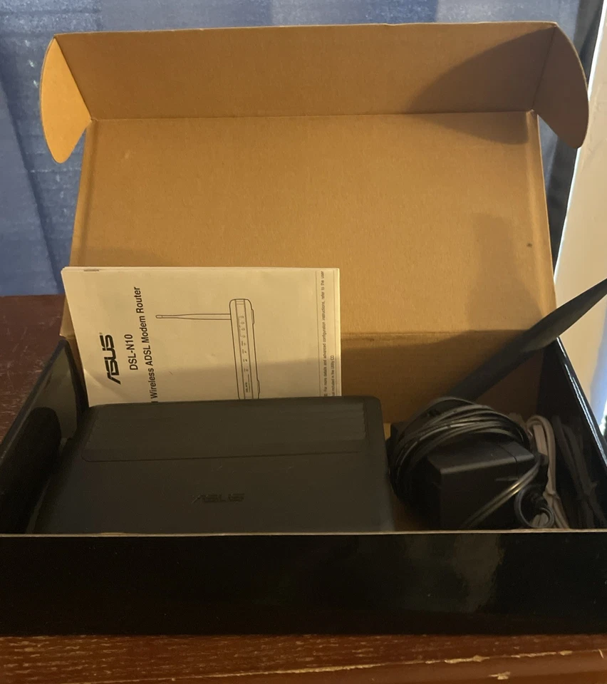 ASUS DSL-N10 150 Mbps 4-Port 10/100 Wireless b/g/n Router ADSL wps Windows & Mac - Image 3 of 4