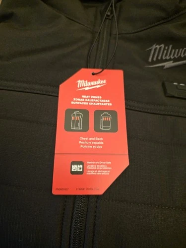 Milwaukee M12 US Size S Men's Heated Vest - Black  image 2