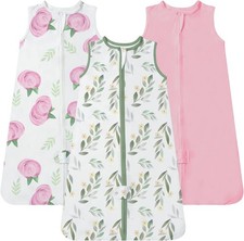 Sleep Sack 0-3 months 3 Pack, Buttery Soft Newborn, InfantSleeping