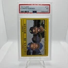 1991 FLEER #710 - BARRY BONDS/KEN GRIFFEY JR PSA NM 7