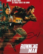 EDGAR WRIGHT signed autograph 20x25cm RUNNING MAN in person autograph COA