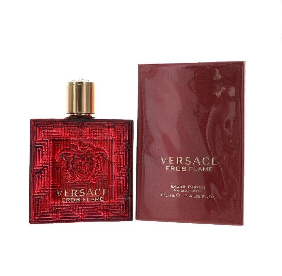 NEW SEALED Versace Eros Flame EDP Cologne for Men 3.4 oz