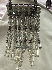 VINTAGE ERICKSON BEAMON CRYSTAL PENDANT NECKL...
