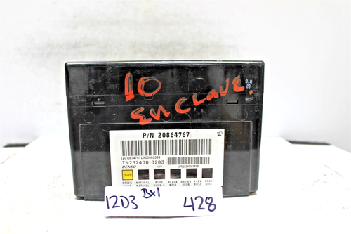 2007-2011 GMC Acadia Body Control Unit BCM 20864767 Module 428 12D3-B1 ...