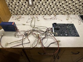 Konami Crime Fighters Jamma PCB 100% WORKING , main harness,joystick harnesses.