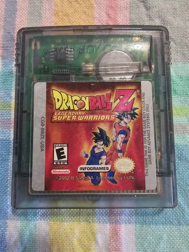 Dragon Ball Z: Legendary Super Warriors (Nintendo Game Boy Color, 2002)