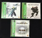 Final Fantasy Ps1 Greatest Hits Game Lot - Tactics, 7 VII, Anthology - All CIB