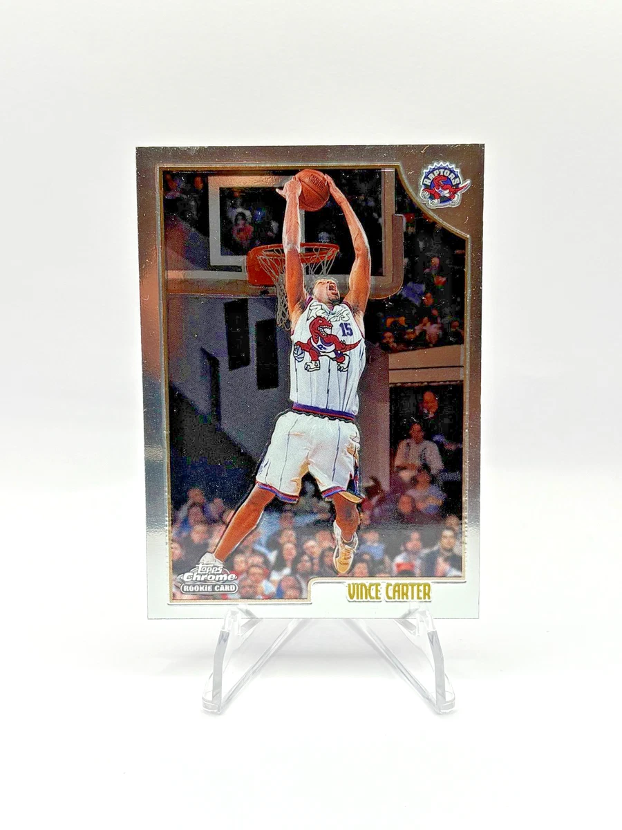 シングルカード 98-99 Topps Crome  Vince Carter  #199 1998-99 Topps Chrome - Vince Carter #199 for sale | eBay