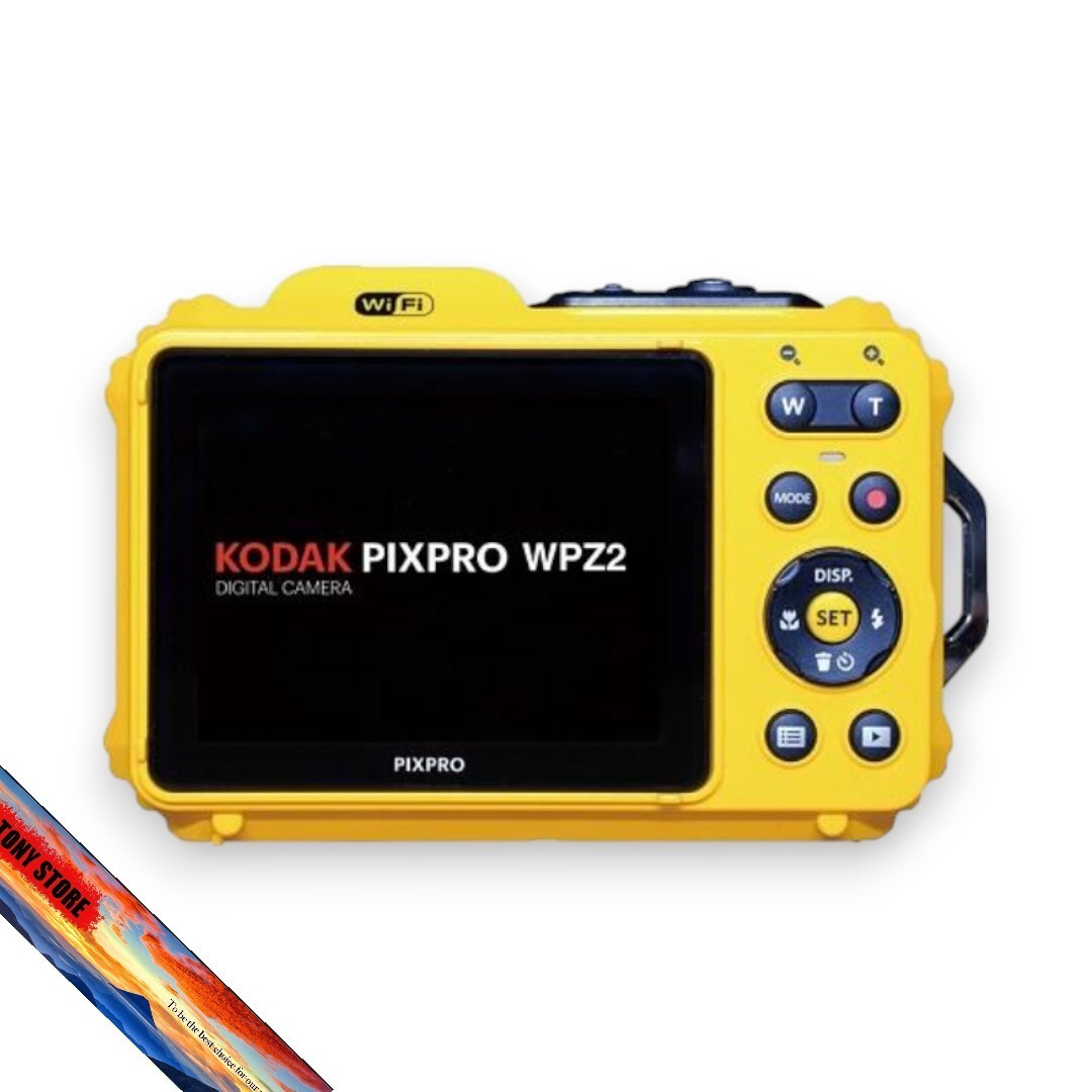 Kodak Pixpro WPZ2 16MP Waterproof Digital Camera 4x Yellow Pix pro