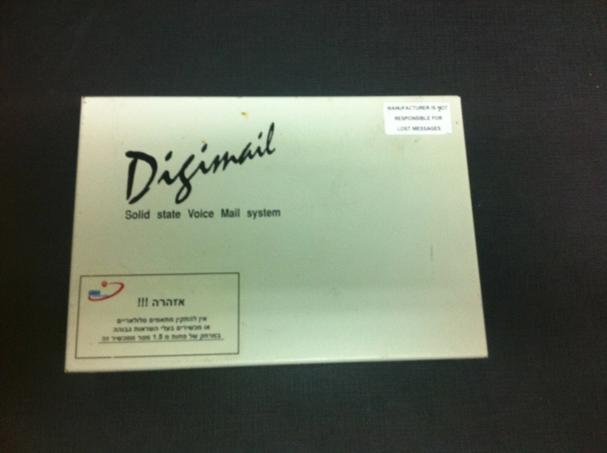 72-00320  30 - GMA Communication - DigiMail Rev 4 Solid State Voice Mail  System | eBay