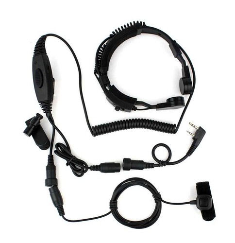 Throat Vibration MIC for KENWOOD Radios PUXING WOUXUN HYT TYT BAOFENG UV5R 888S - Picture 6 of 8
