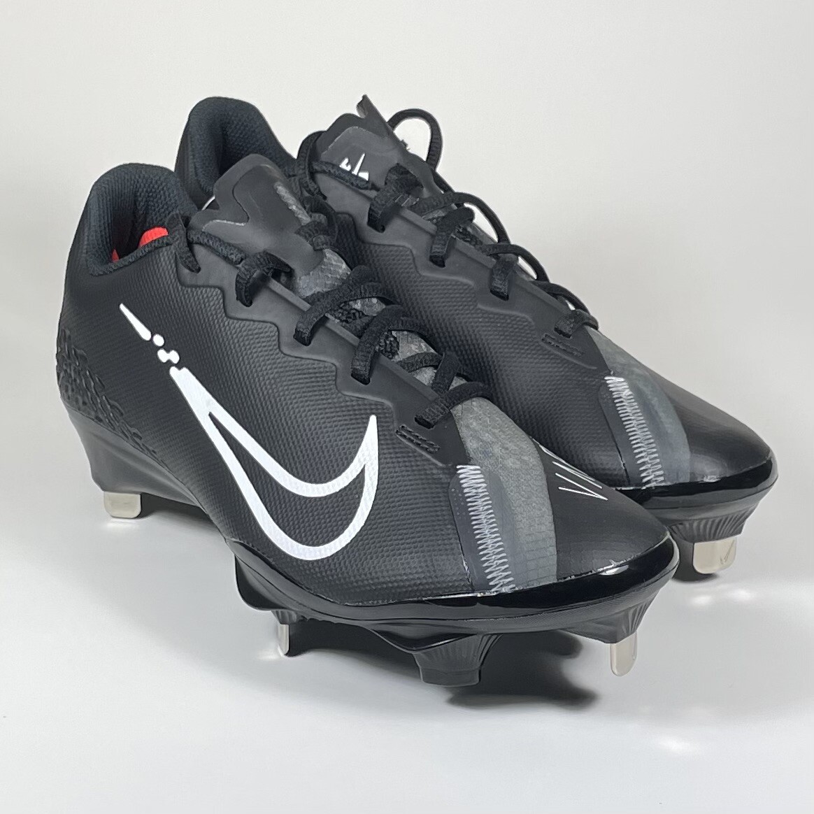 Size 12 Nike React Vapor Ultrafly Elite 4 Black Baseball Cleats DA0701-001 NEW s-l400.jpg main image 3