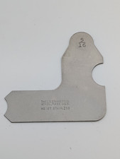STARRETT NO. 167 , 5/16” INDIVIDUAL RADIUS GAGE