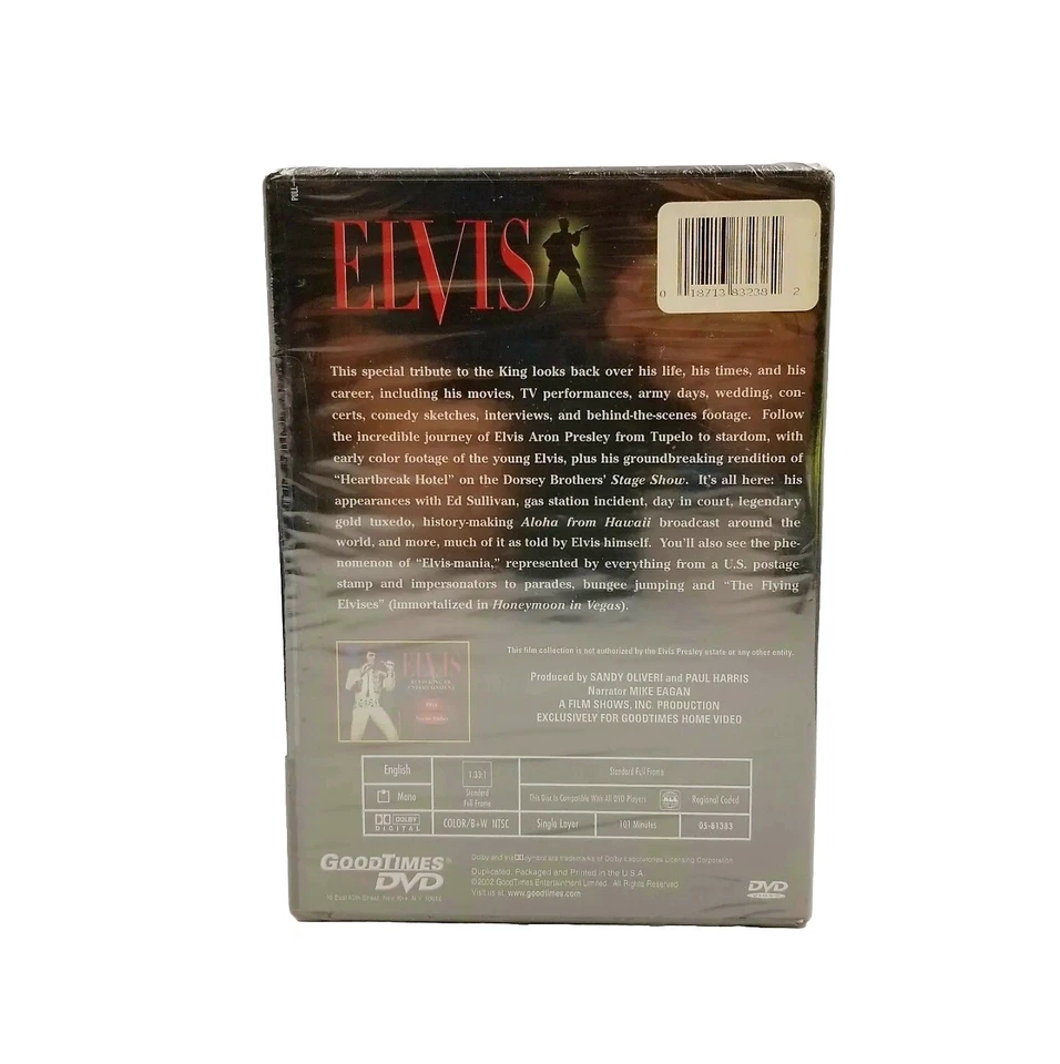 NEW Elvis Presley King of Entertainment & Rare Moments With The King 2 DVD Set - Image 2 of 4