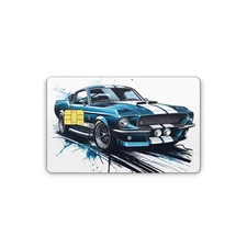 Credit Card Sticker Skins Vinyl Decal American Muscle GT Decal ￼