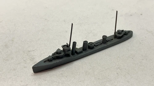 Comet Vanoc British Destroyer Waterline Ship Recognition Model 1/1200 WW1 WW2