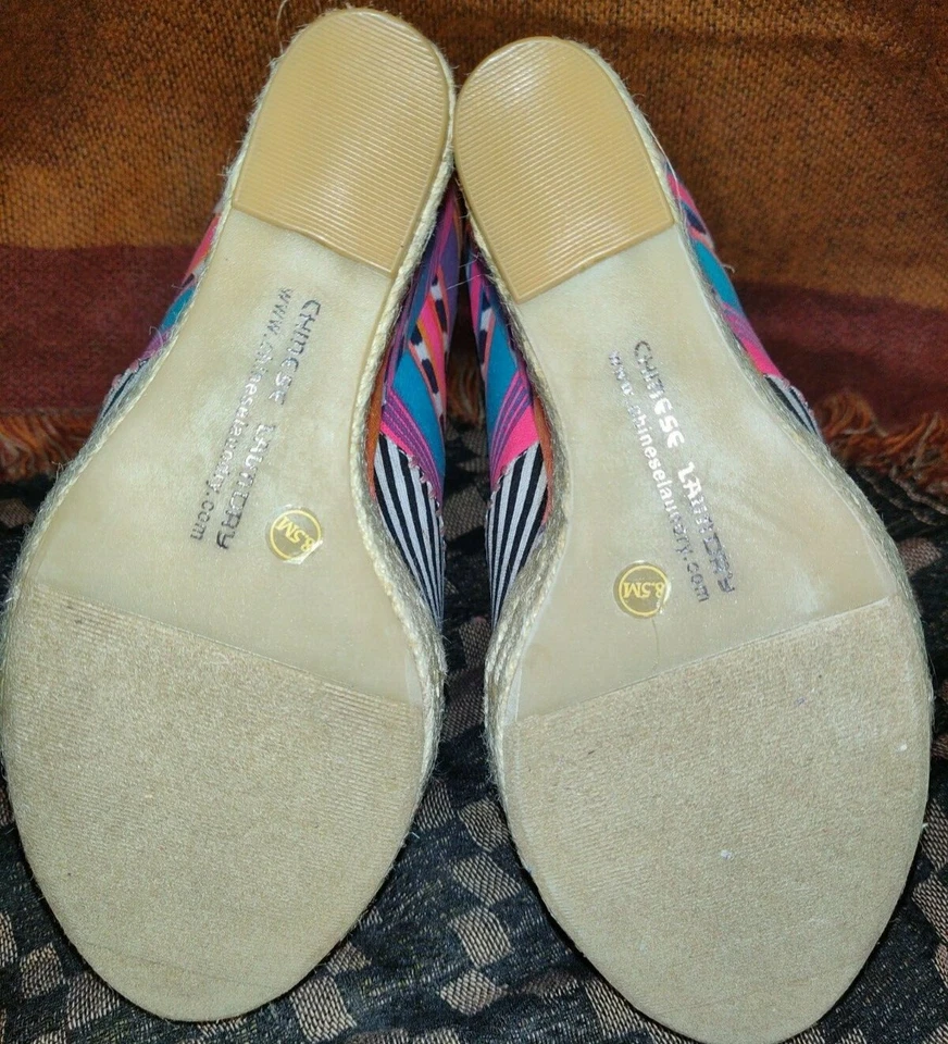 Cremallera trasera cuña para hacer mi día china de lavandería talla 8,5 M Foto 3 de 4