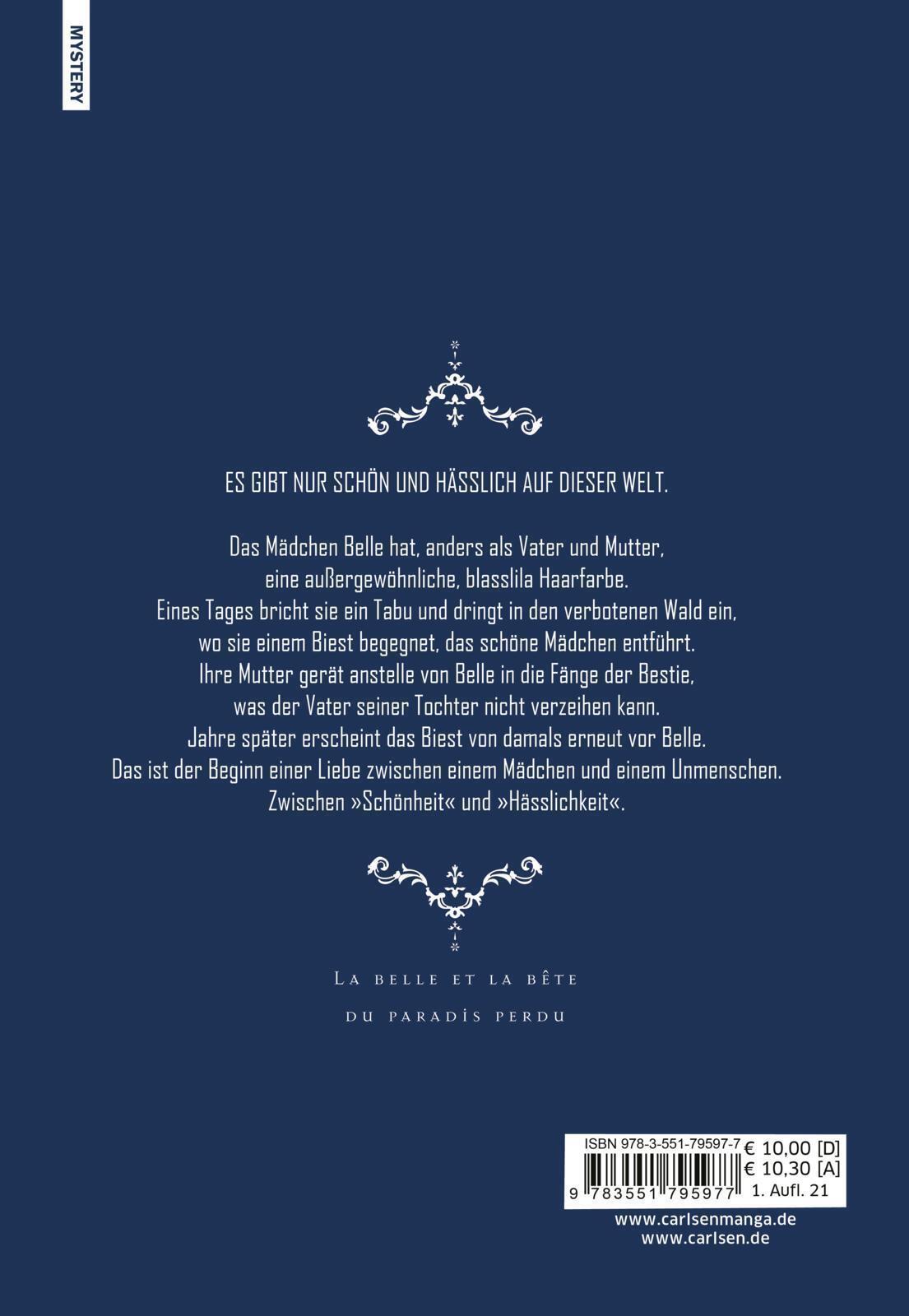 Thumbnail - Belle Und Das Biest Verlorenen Paradies 1 | Kaori Yuki | Taschenbuch |
