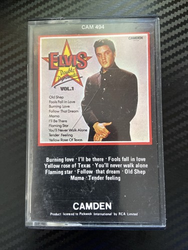 Elvis Presley Double Dynamite Volume 1 Cassette Tape
