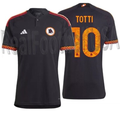 ローマ　AS ROMA トッテイ　Francesco Totti ユニフォーム ADIDAS FRANCESCO TOTTI AS ROMA THIRD JERSEY 2023/24 | eBay