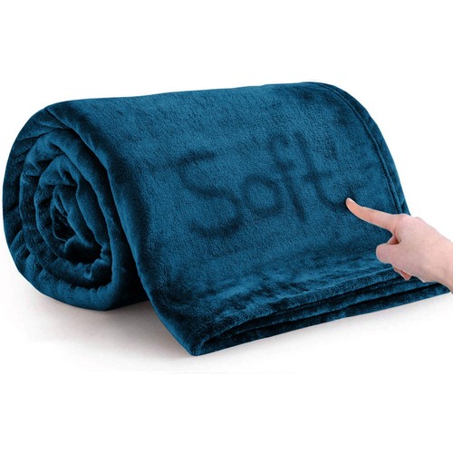 Mink Fleece Blanket Luxury Bed Blankets Throws Soft Large Warm Throw Twin Queen - Picture 61 of 69