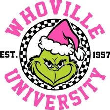 Direct To Film Transfer, Ready to Press, Iron on Transfer, DTF, Grinch