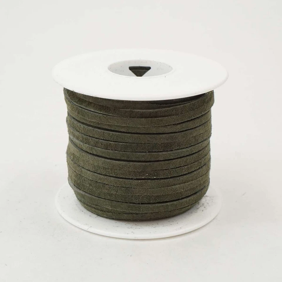 Silver Creek Suede Craft Lace – 1/8" x 25yds, Hand Stitching Cord, Multi-Color - Image 4 of 4