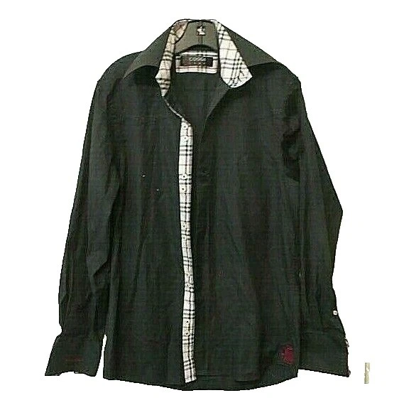 COOGI Solid Informal Con Botones camisas para hombres