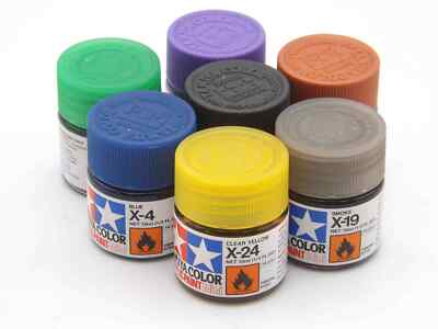 Tamiya Color X Acryl Mini Farben 10ml Dose (349,00 /1L) NEU & OVP, frei wählb