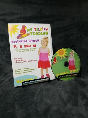 My Talking Toddler: Beginning Speech - DVD First Words Sign Language Sight-Read
