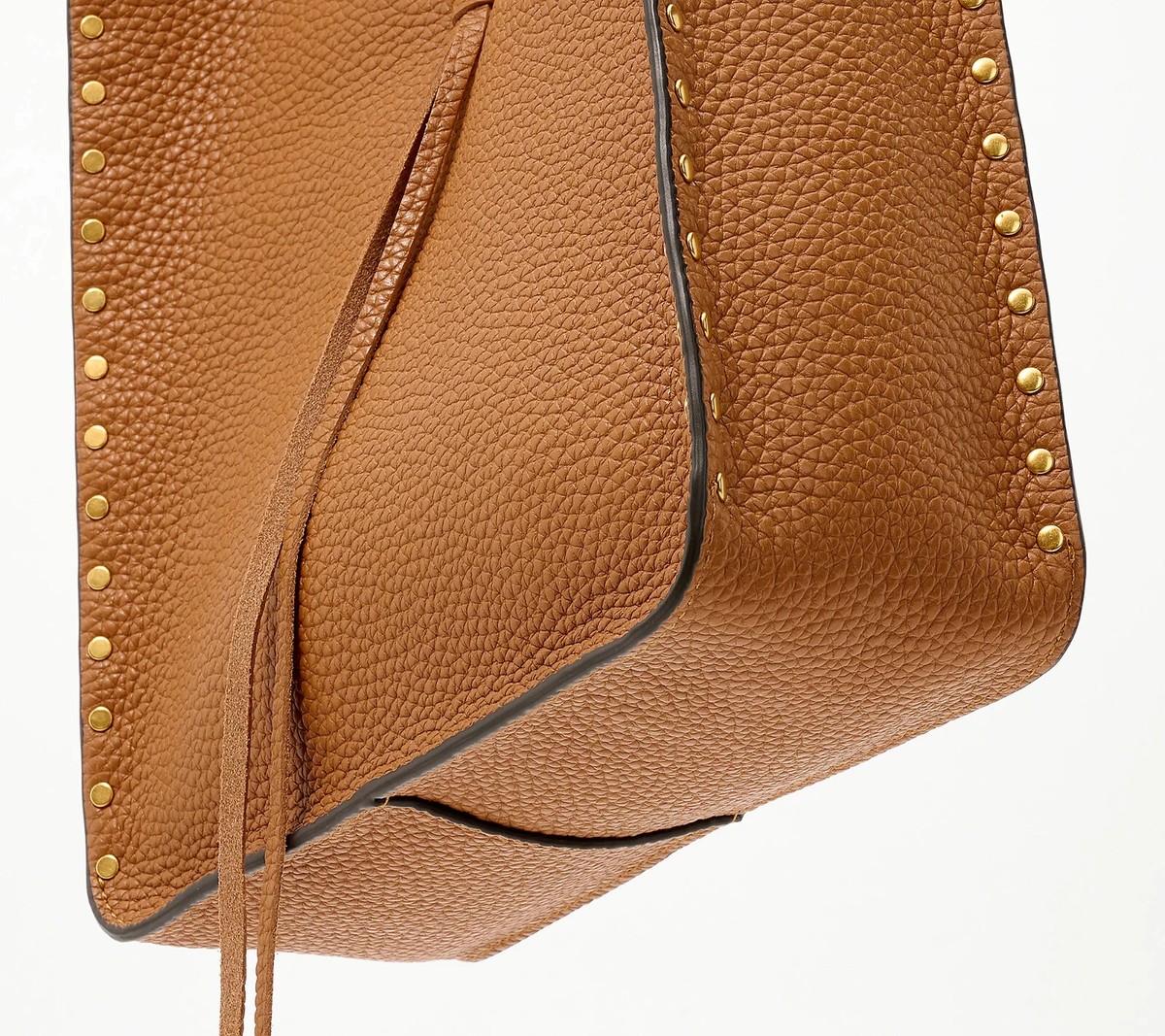 Rebecca Minkoff Darren Leather Medium Feed Bag-Carmello-NEW