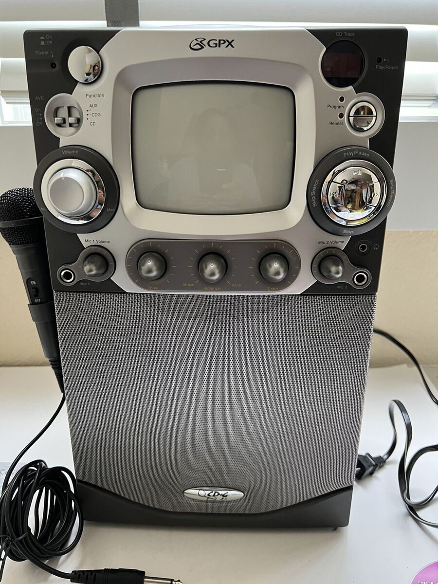 GPX Karaoke Party Machine C1625 CD Sing-a-long Singing GPX Karaoke Party Machine C1625 CD Sing-a-long Singing