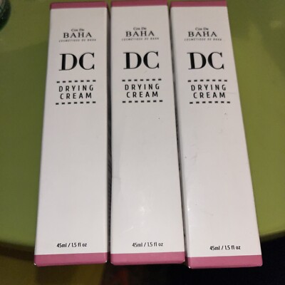 Lot Of 3 DC, Drying Cream, 1.5 fl oz (45 ml)