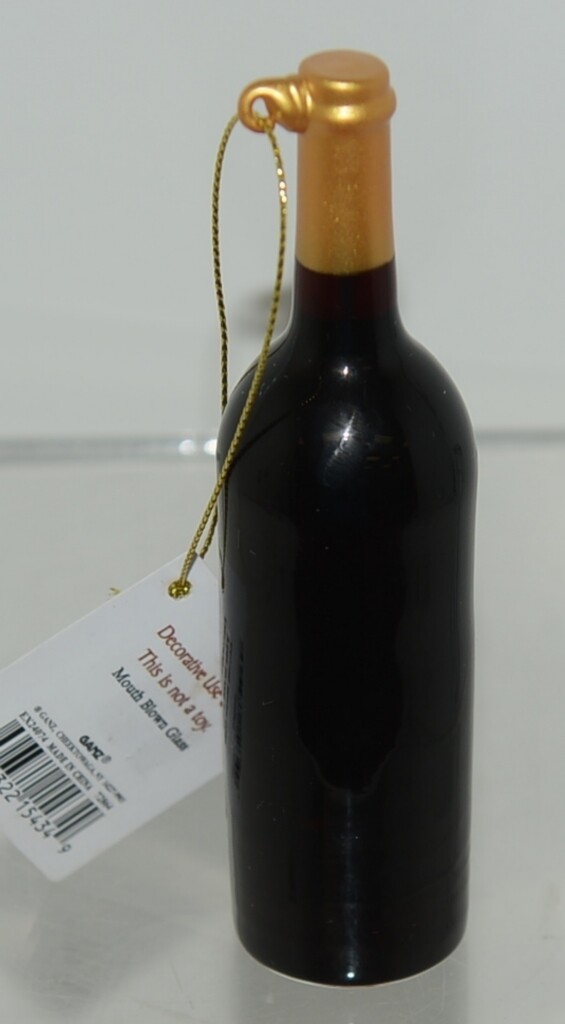 未使用・未開封　DREIMILLIONEN/AUS GLAS UND WEIN Ganz EX24074 Im Dreaming of Wine Bottle Glass Mouth Blown