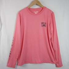 Salt Life Boy s SLX Long Sleeve Shirt XL Coral