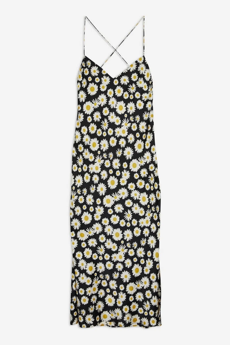 Topshop daisy slip best sale dress