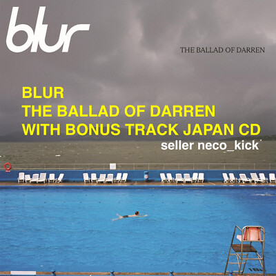 11B BLUR THE BALLAD OF DARREN WITH BONUS TRACK JAPAN CD | eBay