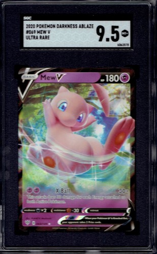 Mew V graded PSA 9.5 for sale on eBay