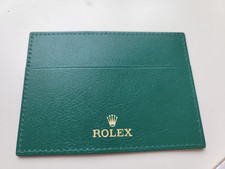 100 Genuine New Style Card Holder For Rolex Guarantee Manual Worldwide Booklet