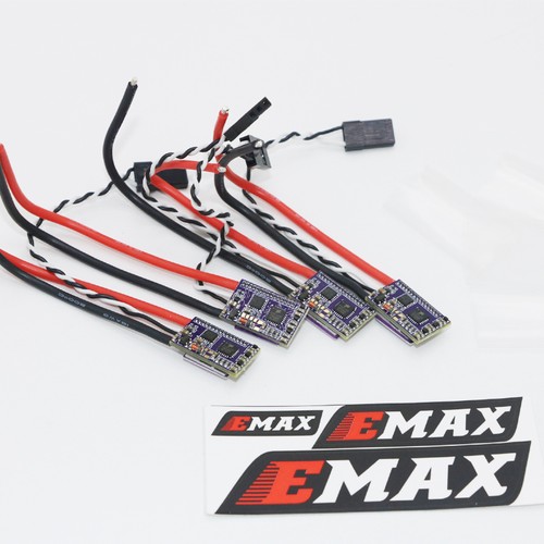 4x EMAX RS2205S 2300KV RaceSpec Brushless Motor With 30A ESC for Mini Quadcopter - Bild 3 von 9