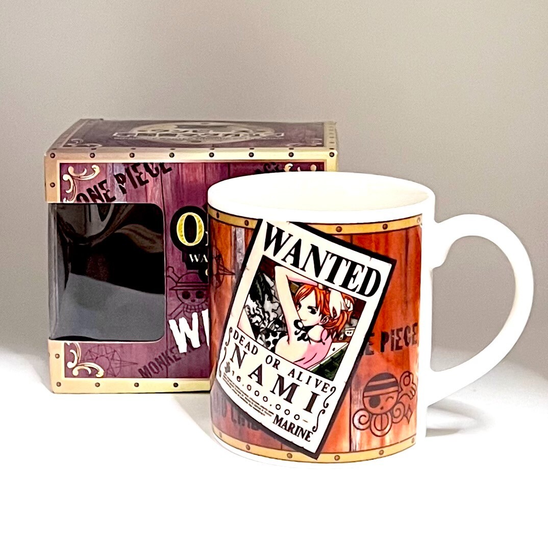One Piece Wanted Poster Mug Nami Unused From Japan | eBay