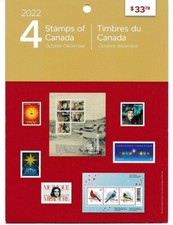 Canada 2022 Quarterly Pack 4 Unopened