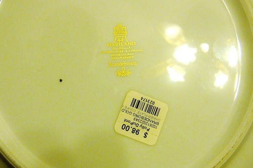Haviland China - Brandebourg Gold - 5 Pc Place Setting - Picture 3 of 4