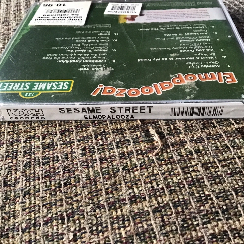 SESAME STREET: ELMOPALOOZA! 2008 CD BRAND NEW KOCH PRINT 11TRX OOP - Image 2 of 4